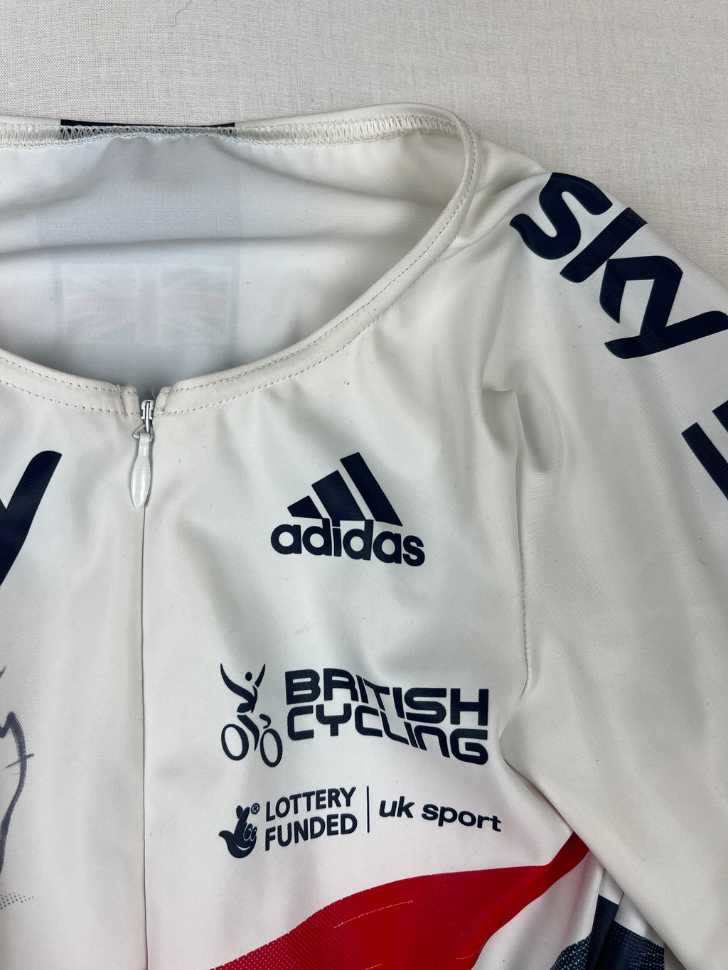 Sarah Storey Signed Cycling One Piece