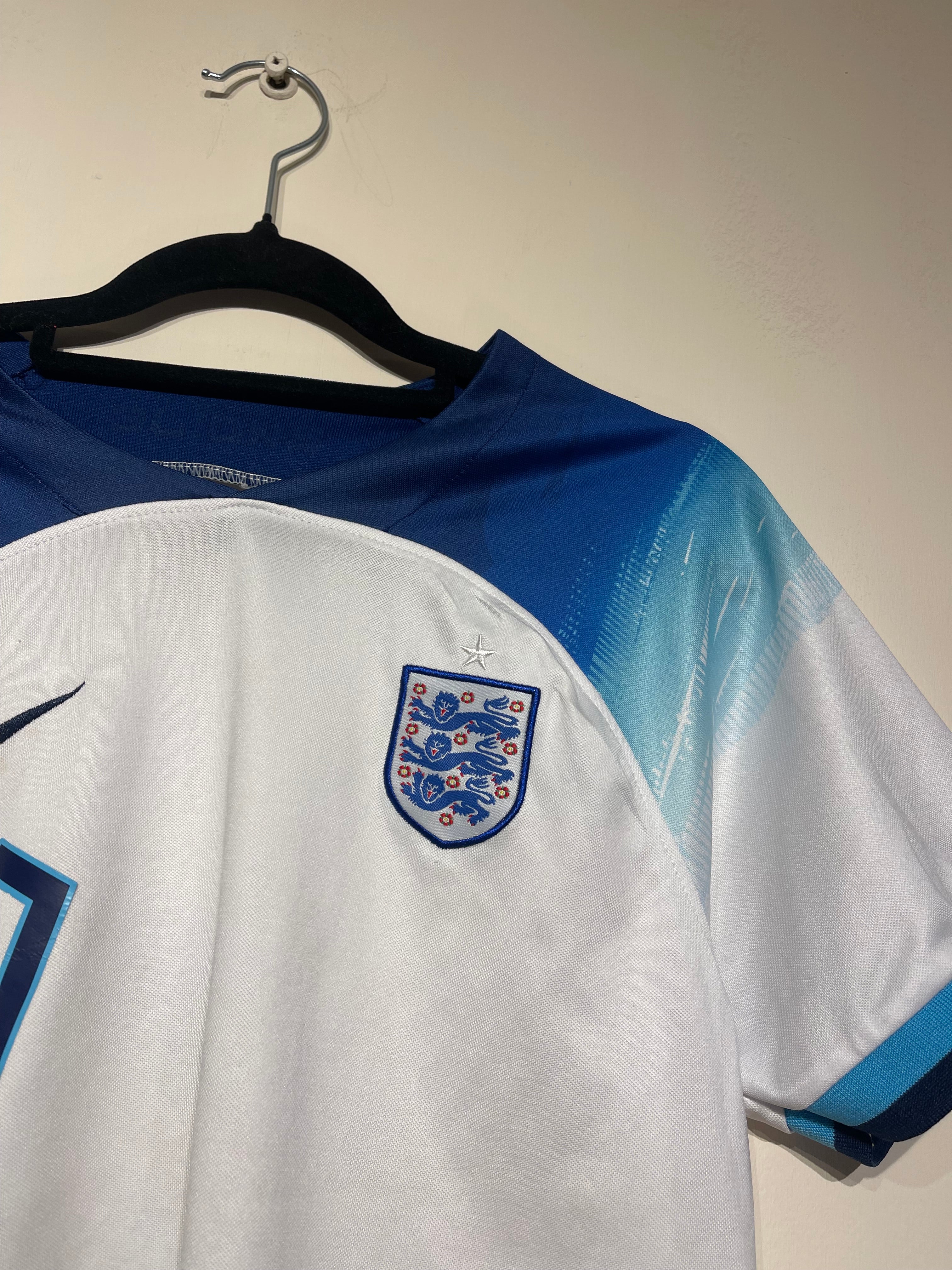 Kids England Football Shirt - Saka