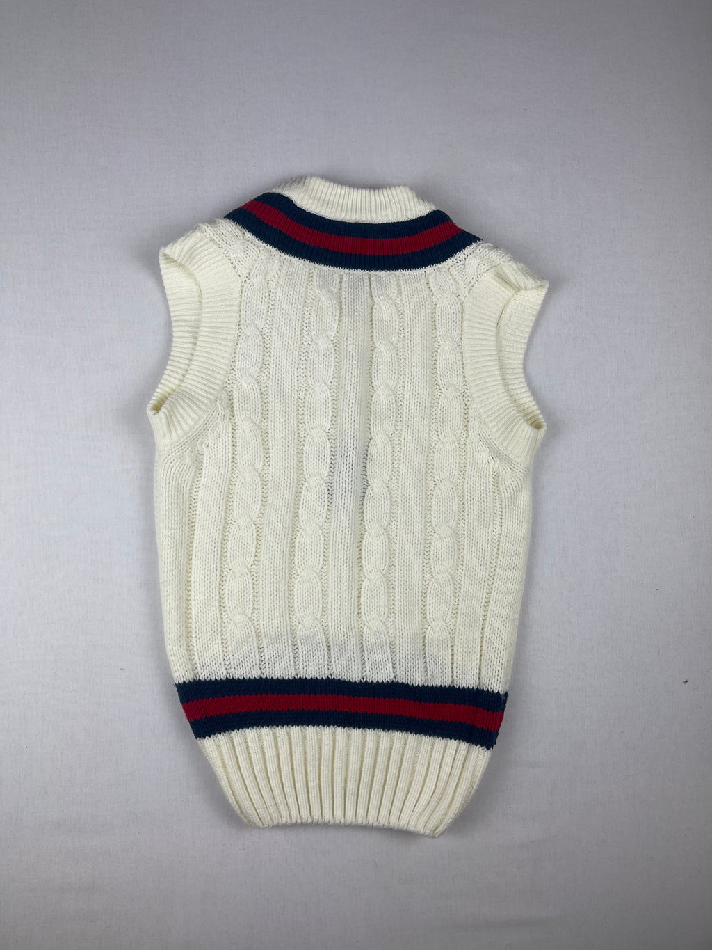 Junior Knitted Cricket Vest