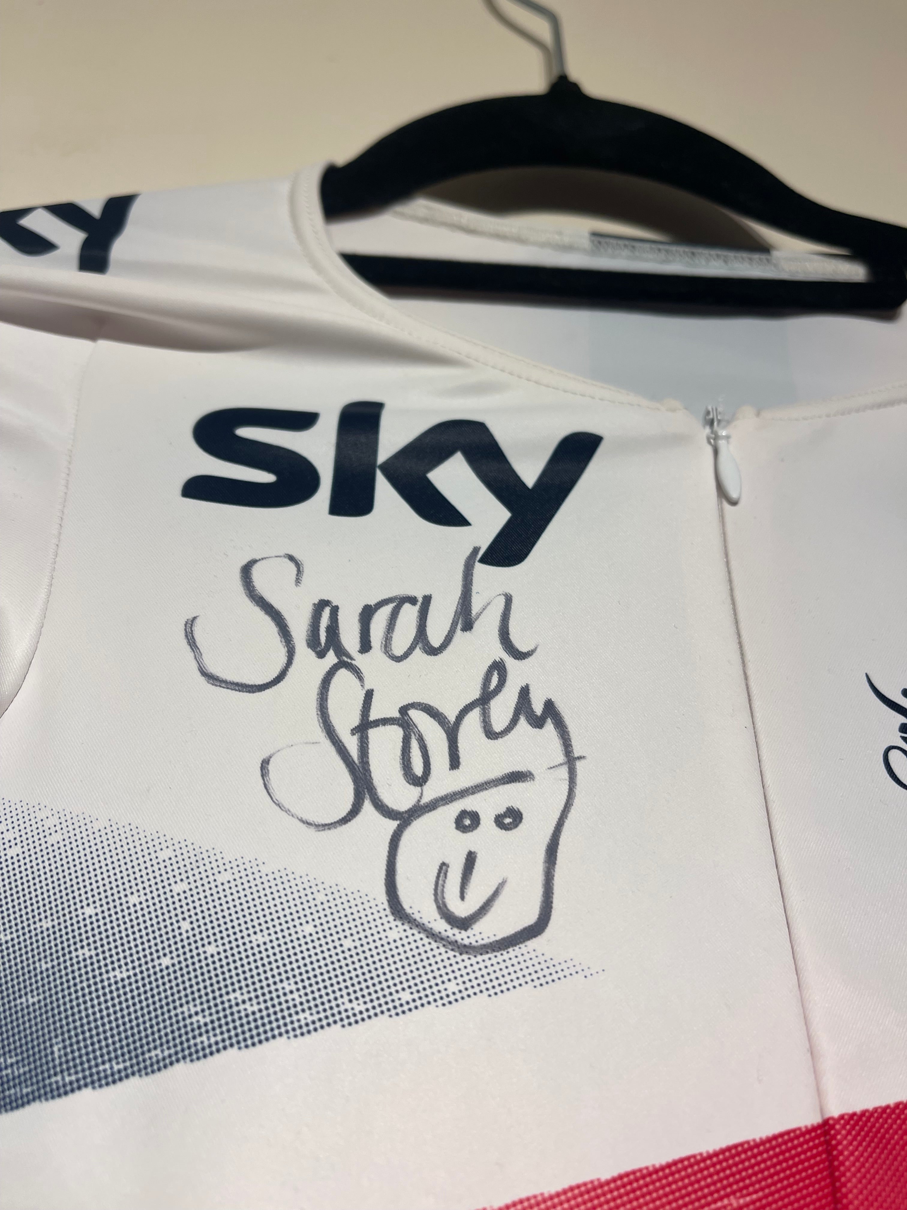 Sarah Storey Signed Cycling One Piece