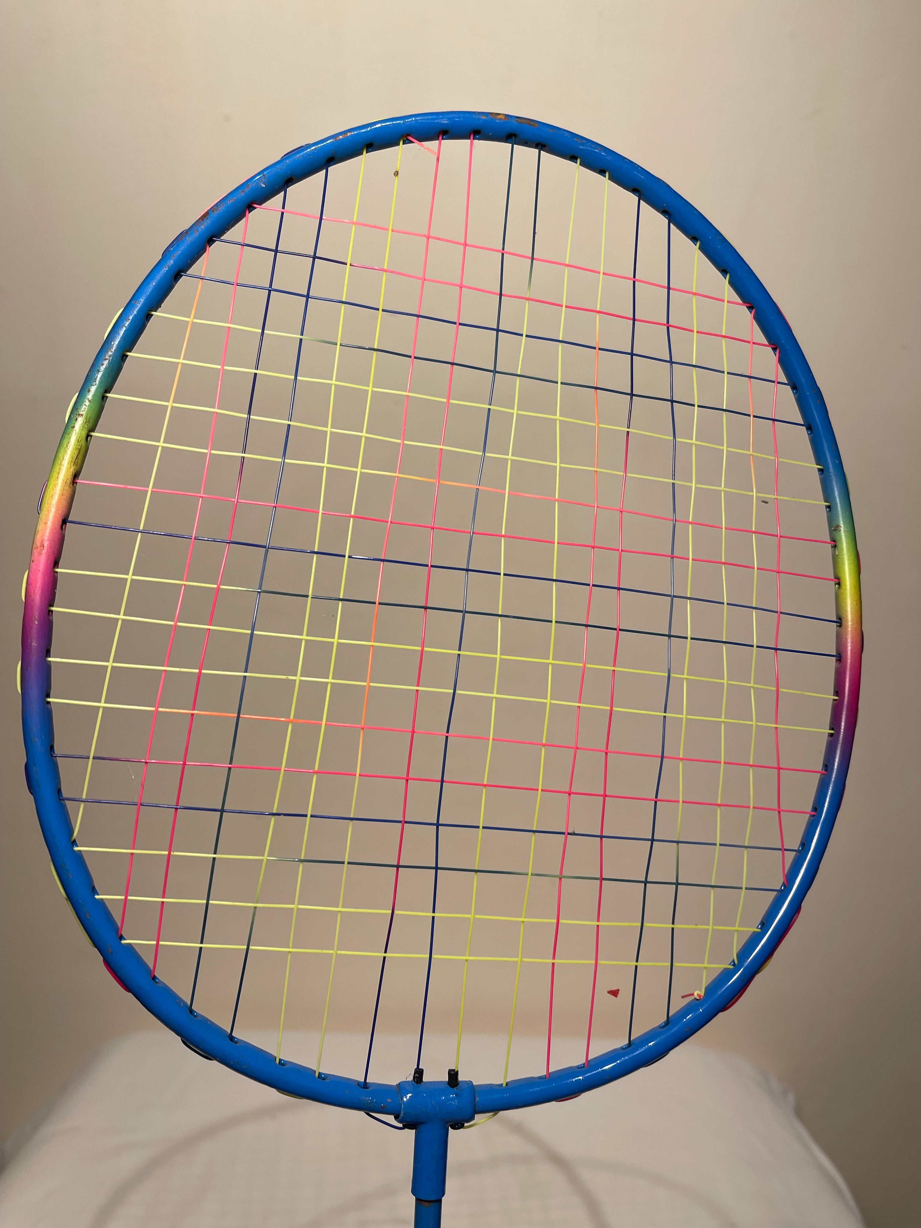Rainbow Badminton Racket (no grip)