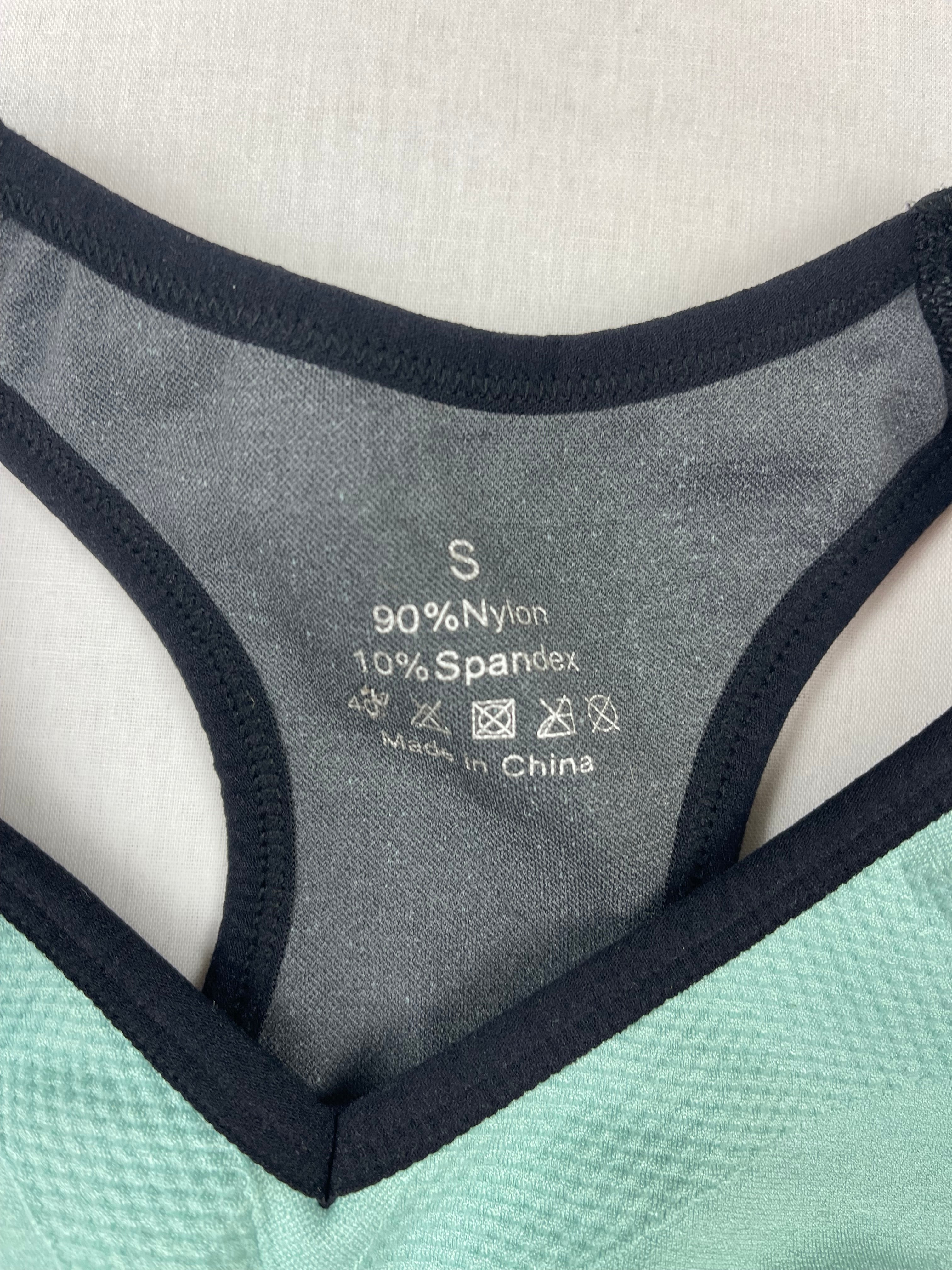 Teal Sports Bra