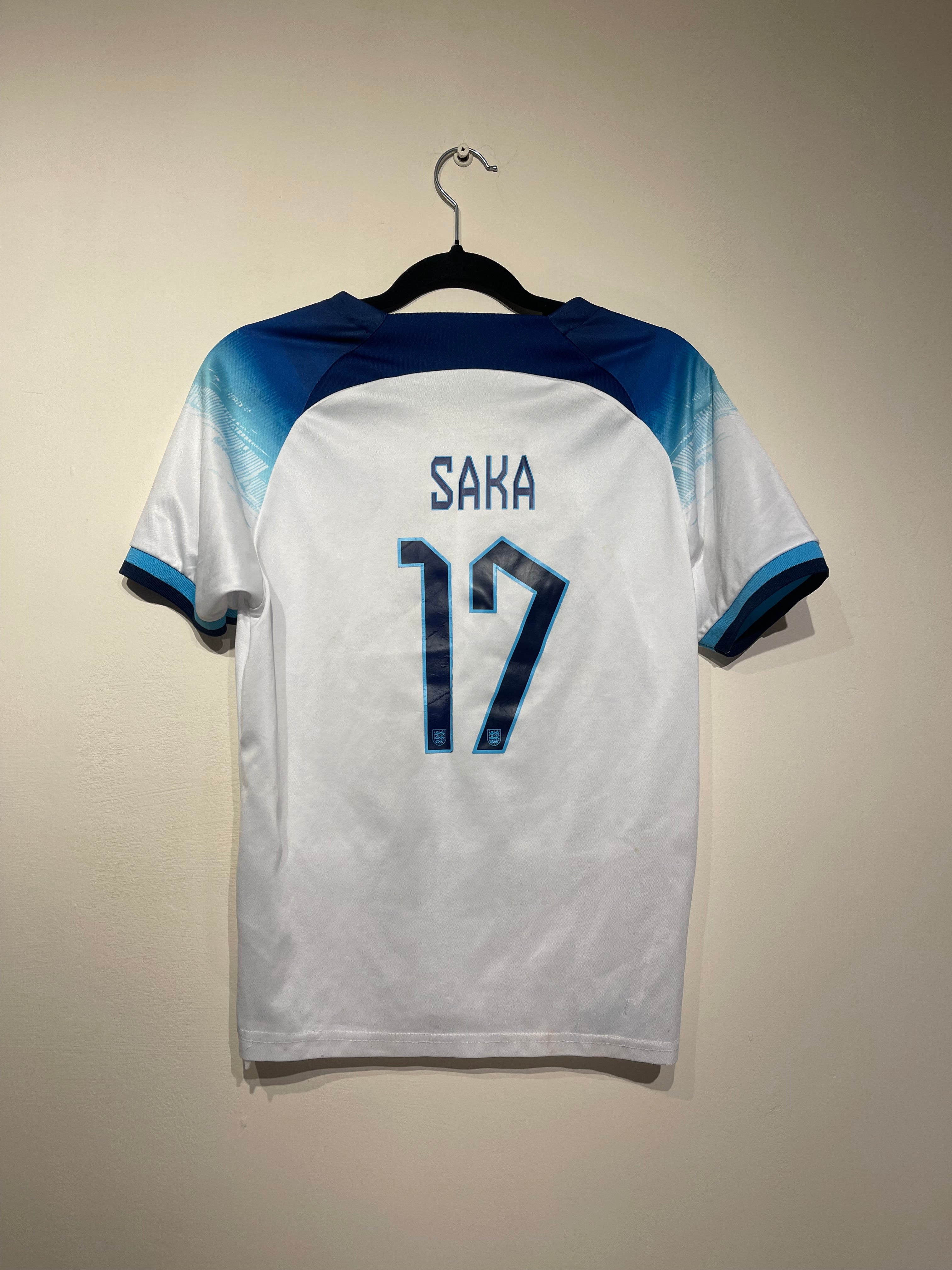 Kids England Football Shirt - Saka