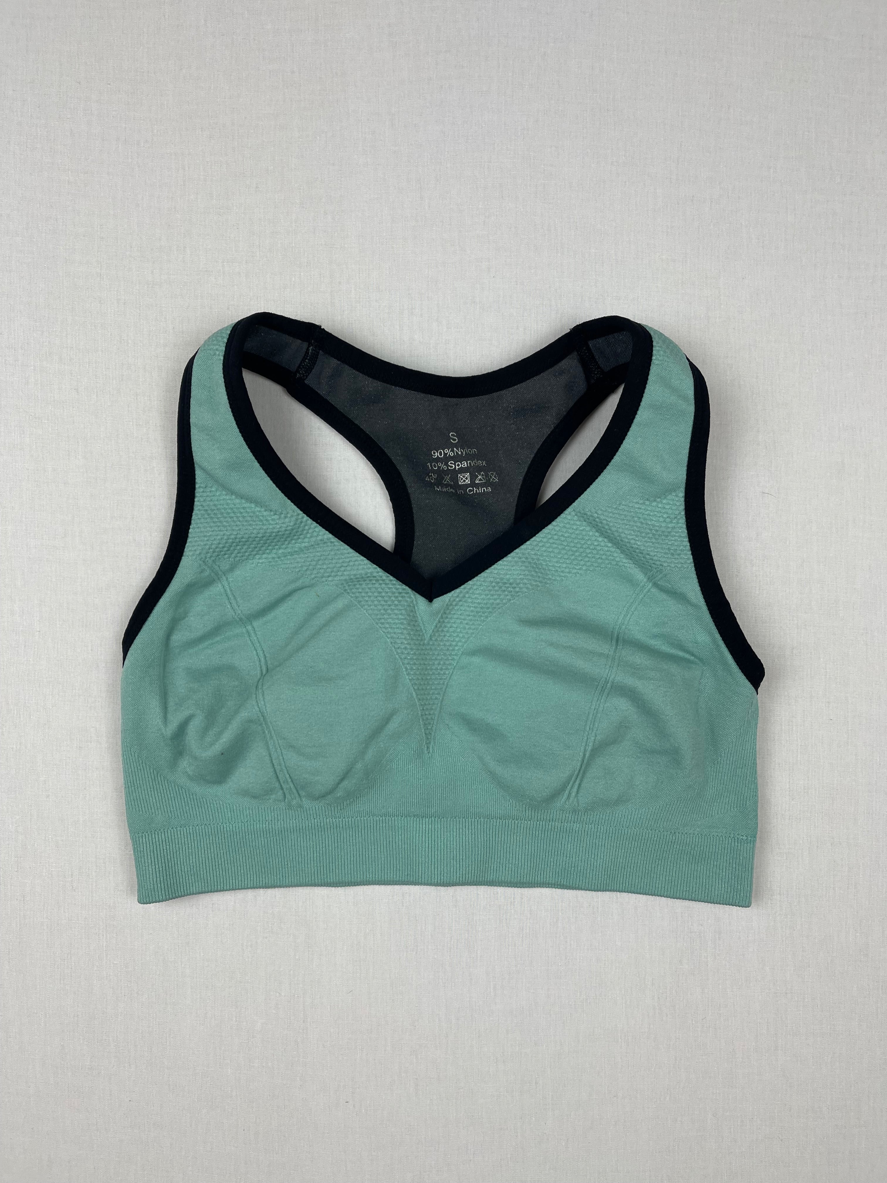 Teal Sports Bra