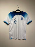 Kids England Football Shirt - Saka