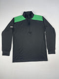 NR Cricket half zip training top, front