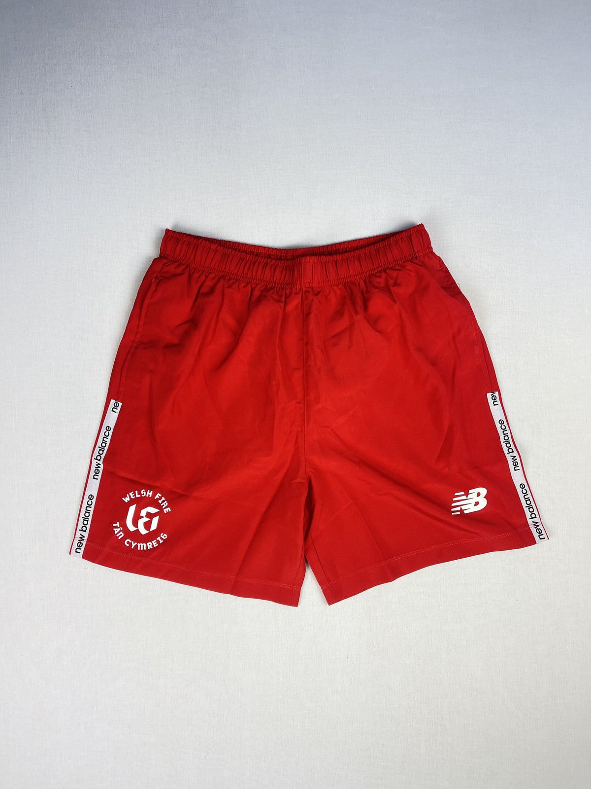 Welsh Fire training shorts, front