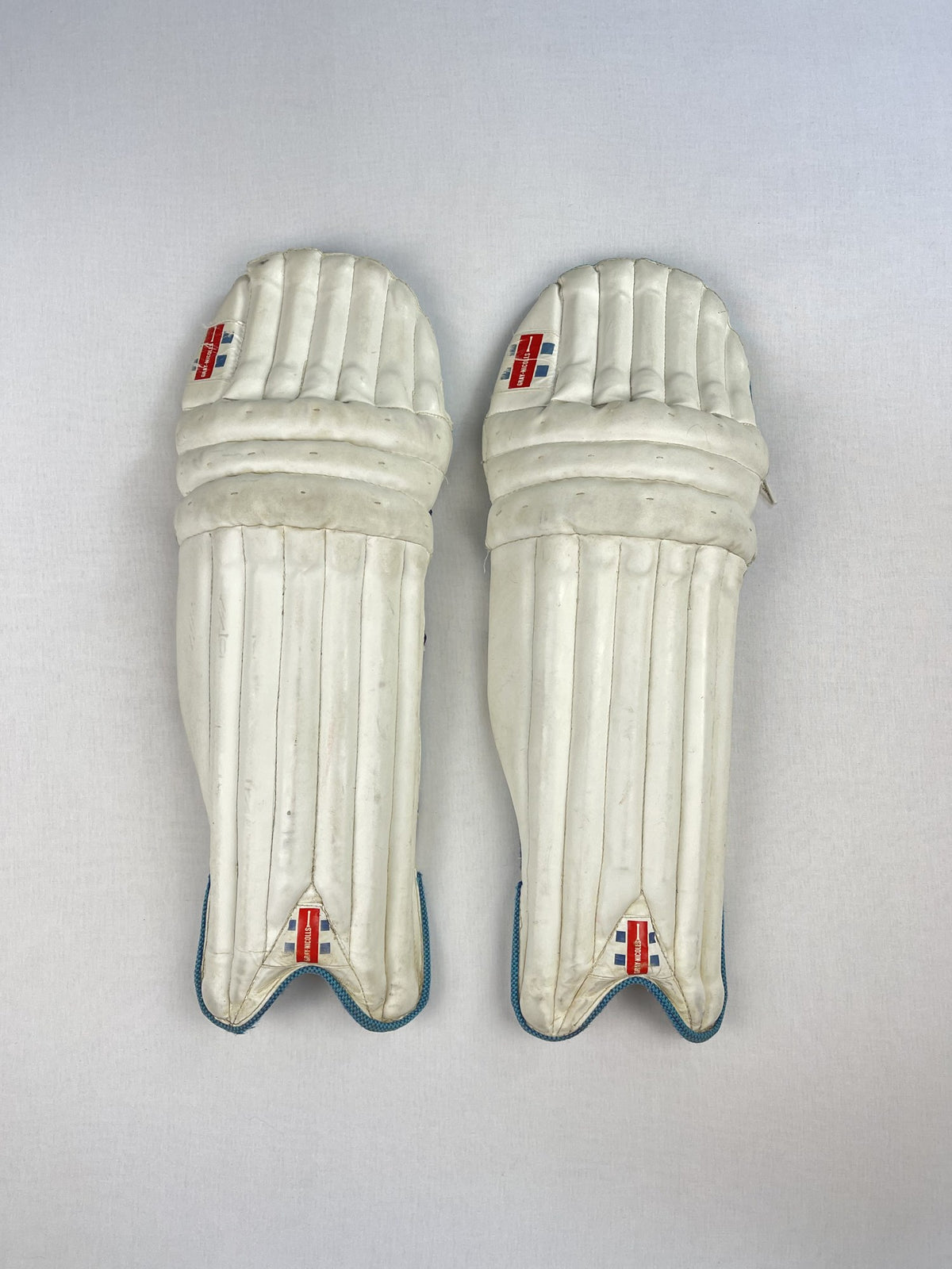 Gray-Nicolls youth cricket pads, front