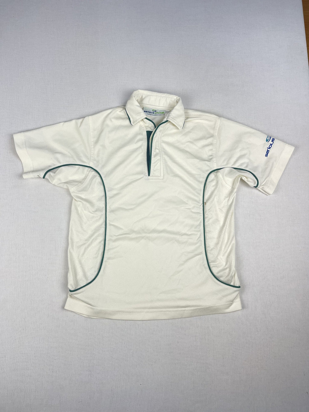 Serious Cricket junior cricket shirt, front