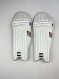 GM 505 youth cricket pads, front