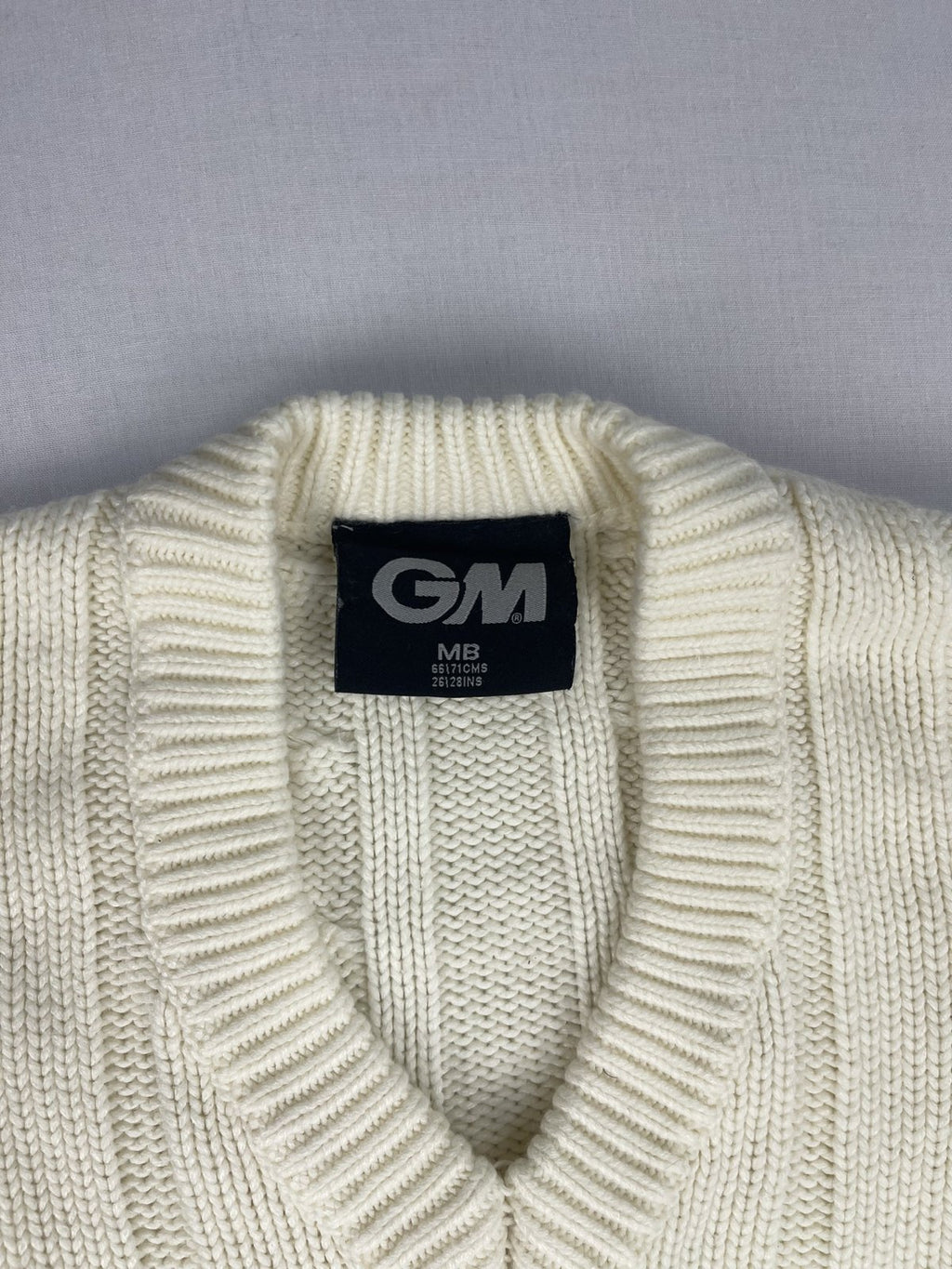 GM Junior Cricket Jumper (Medium Boys)