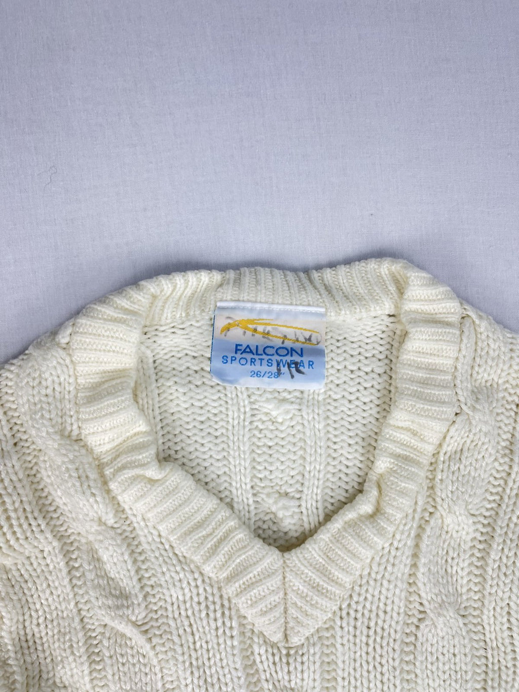 Falcon Sportswear Junior Cricket Jumper (26/28in Chest)